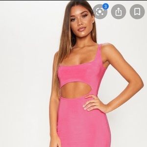 Hot Pink Mini Dress